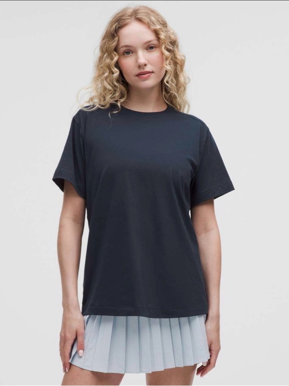 lululemon athletica All Yours Organic Cotton Tee Navy